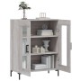 Credenza Grigio Sonoma 69,5x34x90 cm in Legno Multistrato