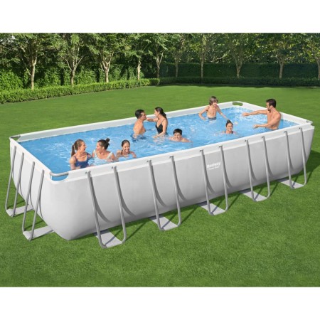 Bestway Piscina Fuori Terra Power Steel Rettangolare 19281 L