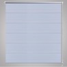 Tenda Oscurante a Rullo Zebra 50 x 100 cm Bianca