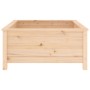 Fioriera da Giardino 82,5x82,5x39 cm in Legno Massello di Pino