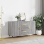 Credenza Grigio Sonoma 100x36x60 cm in Legno Multistrato