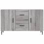 Credenza Grigio Sonoma 100x36x60 cm in Legno Multistrato