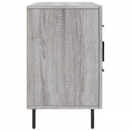 Credenza Grigio Sonoma 100x36x60 cm in Legno Multistrato