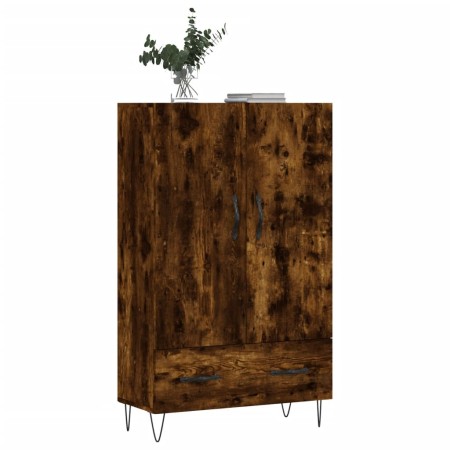 Credenza Rovere Fumo 69,5x31x115 cm in Legno Multistrato