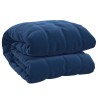 Coperta Ponderata Blu 135x200 cm 6 kg Tessuto