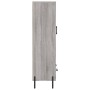 Credenza Grigio Sonoma 69,5x31x115 cm in Legno Multistrato