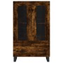 Credenza Rovere Fumo 69,5x31x115 cm in Legno Multistrato