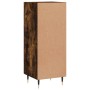 Credenza Rovere Fumo 34,5x34x90 cm in Legno Multistrato