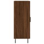 Credenza Rovere Marrone 34,5x34x90 cm in Legno Multistrato