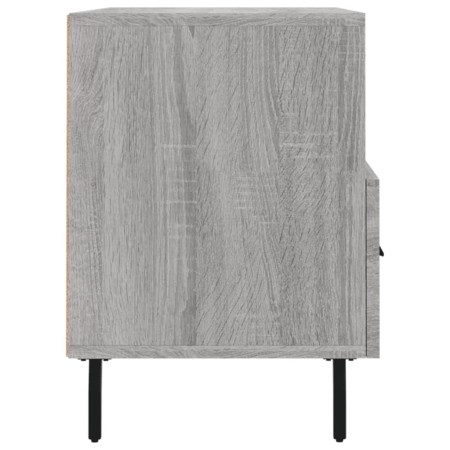 Mobile Porta TV Grigio Sonoma 80x36x50 cm in Legno Multistrato