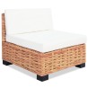 Set Divano 18 pz in Rattan Naturale