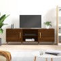 Mobile Porta TV Rovere Marrone 150x30x50cm in Legno Multistrato