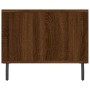 Tavolino da Salotto Rovere Marrone 90x50x40cm Legno Multistrato