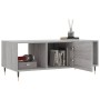 Tavolino da Salotto Grigio Sonoma 102x50x40cm Legno Multistrato