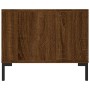 Tavolino Salotto Rovere Marrone 102x50x40 cm Legno Multistrato