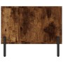 Tavolino da Salotto Rovere Fumo 102x50x40 cm Legno Multistrato