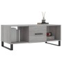 Tavolino da Salotto Grigio Sonoma 102x50x40cm Legno Multistrato