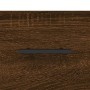 Mobile a Parete Rovere Marrone 80x36,5x35 cm Legno Multistrato