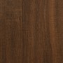 Mobile a Parete Rovere Marrone 100x36,5x35 cm Legno Multistrato