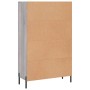 Credenza Grigio Sonoma 69,5x31x115 cm in Legno Multistrato