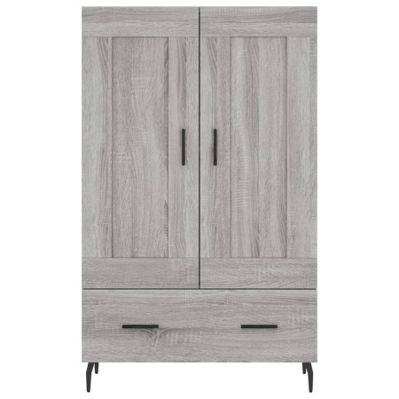 Credenza Grigio Sonoma 69,5x31x115 cm in Legno Multistrato