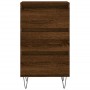 Credenza Rovere Marrone 40x35x70 cm in Legno Multistrato