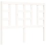 Giroletto con Testiera Bianco Small Double Legno Massello
