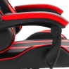 Sedia da Gaming Rossa in Similpelle