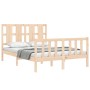 Giroletto con Testiera Small Double in Legno Massello
