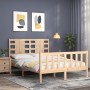 Giroletto con Testiera Small Double in Legno Massello