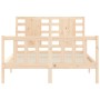Giroletto con Testiera Small Double in Legno Massello