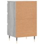 Credenza Grigio Sonoma 40x35x70 cm in Legno Multistrato