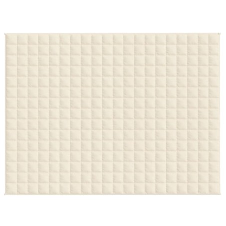 Coperta Ponderata Crema Chiaro 150x200 cm 11 kg Tessuto