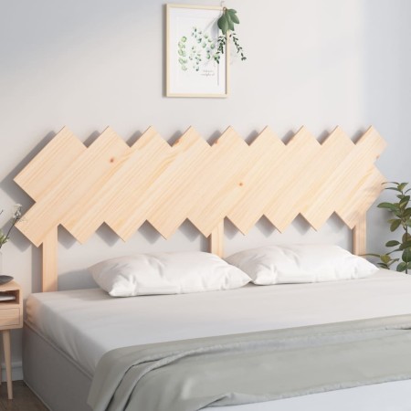 Testiera per Letto 178x3x80,5 cm in Legno Massello di Pino