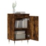 Credenza Rovere Fumo 40x35x70 cm in Legno Multistrato