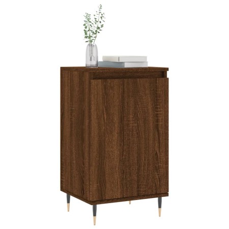 Credenza Rovere Marrone 40x35x70 cm in Legno Multistrato