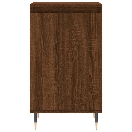 Credenza Rovere Marrone 40x35x70 cm in Legno Multistrato