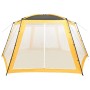 Tenda per Piscina in Tessuto 660x580x250 cm Gialla