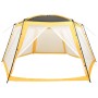 Tenda per Piscina in Tessuto 660x580x250 cm Gialla