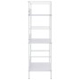 Scaffale Libri 3 Ripiani Bianco 60x27,6x90,5 Legno Multistrato