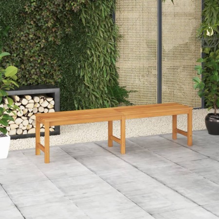 Panchina da Giardino 180 cm in Legno Massello di Teak