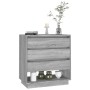 Credenza Grigio Sonoma 70x41x75 cm in Truciolato