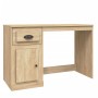 Scrivania Cassetto Rovere Sonoma 115x50x75 cm Legno Multistrato