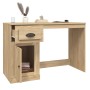 Scrivania Cassetto Rovere Sonoma 115x50x75 cm Legno Multistrato