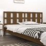 Testiera Letto Miele 205,5x4x100 cm in Legno Massello di Pino