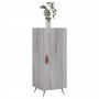 Credenza Grigio Sonoma 34,5x34x90 cm in Legno Multistrato