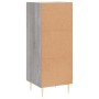 Credenza Grigio Sonoma 34,5x34x90 cm in Legno Multistrato