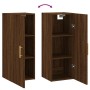 Mobile a Parete Rovere Marrone 34,5x34x90 cm