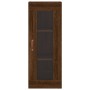 Mobile a Parete Rovere Marrone 34,5x34x90 cm