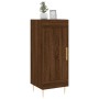 Credenza Rovere Marrone 34,5x34x90 cm in Legno Multistrato